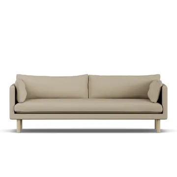 Linnevik sofa - Same Sand 6672-dąb olejowany na biało, 4-osobowa - 1898