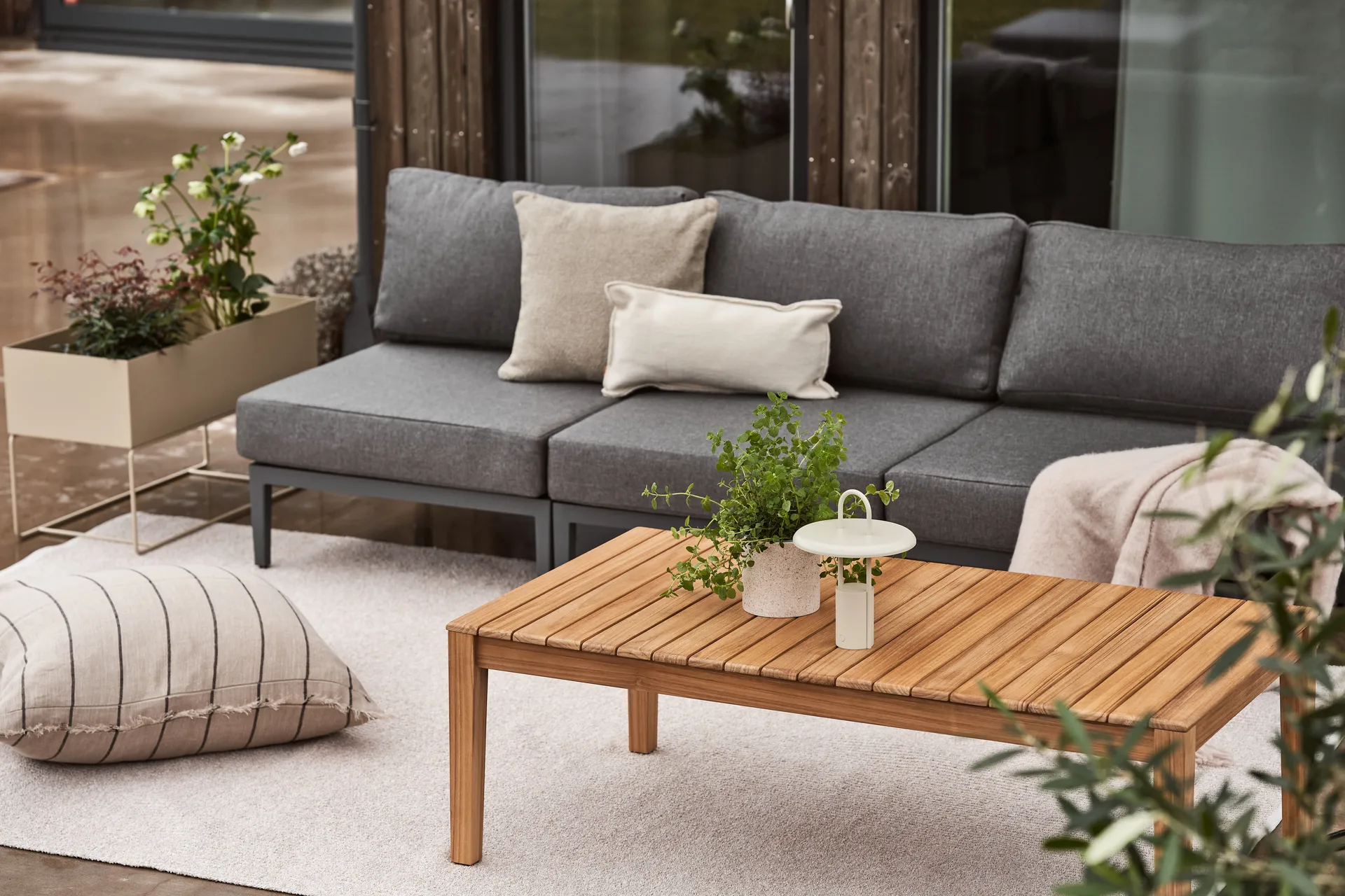 Santander sofa modułowa moduł centralny, Szary 1898