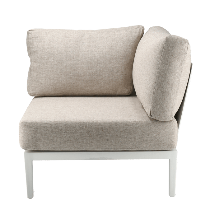 Santander sofa modułowa moduł narożny - Biały-beżowy - 1898