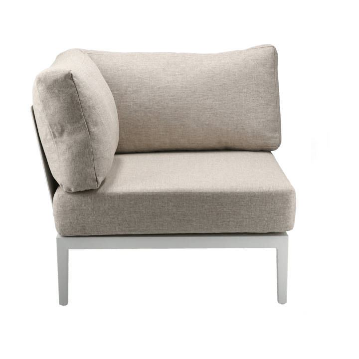 Santander sofa modułowa moduł narożny - Biały-beżowy - 1898