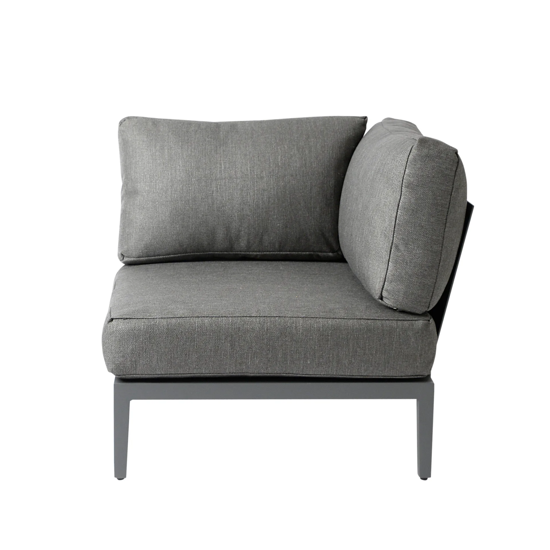 Santander sofa modułowa moduł narożny, Szary 1898