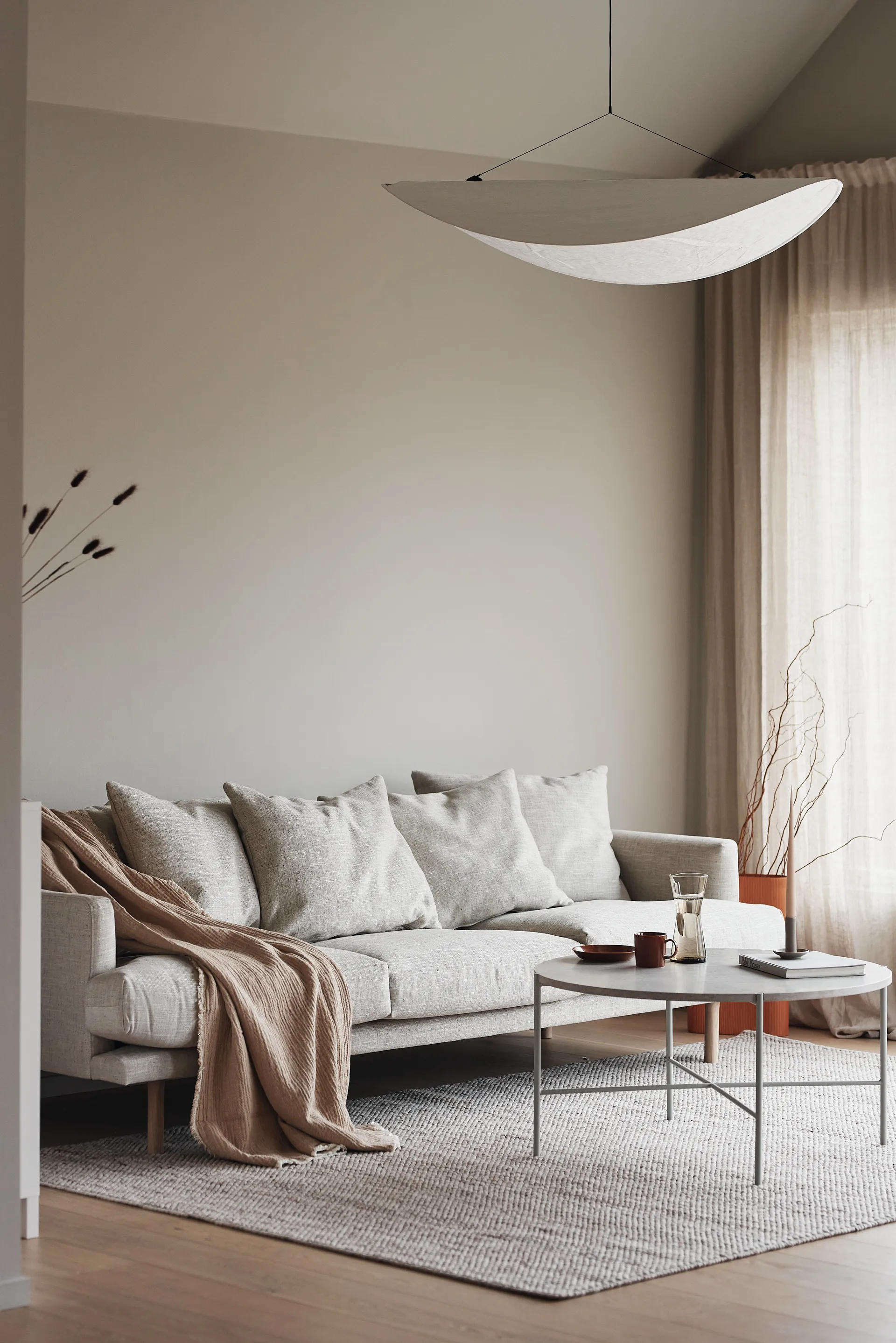 Sjövik Sofa 3,5 osobowa, Bern 0341 Beige-dąb witalizowany 1898