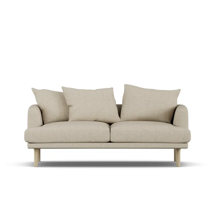 Sjövik sofa - Bern Beige 0341-dąb olejowany na biało, 2,5-osobowa - 1898