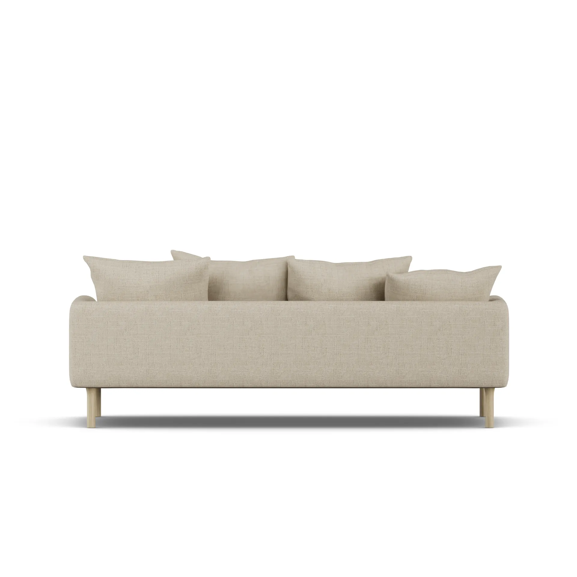 Sjövik sofa, Bern Beige 0341-dąb olejowany na biało, 3-osobowa 1898