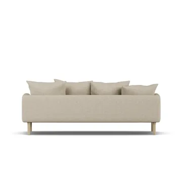 Sjövik sofa - Bern Beige 0341-dąb olejowany na biało, 3-osobowa - 1898