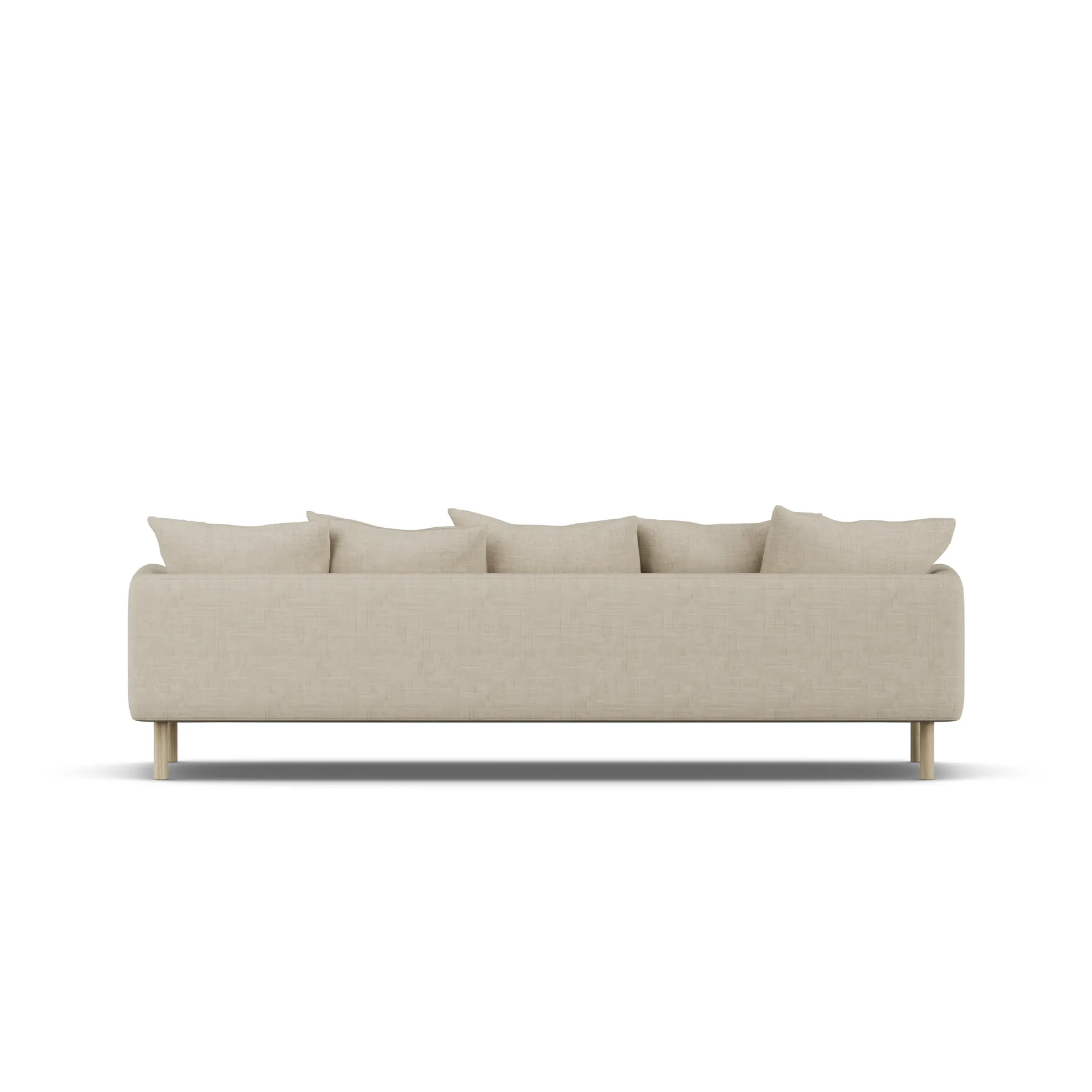Sjövik sofa, Bern Beige 0341-dąb olejowany na biało, 3,5-osobowa 1898