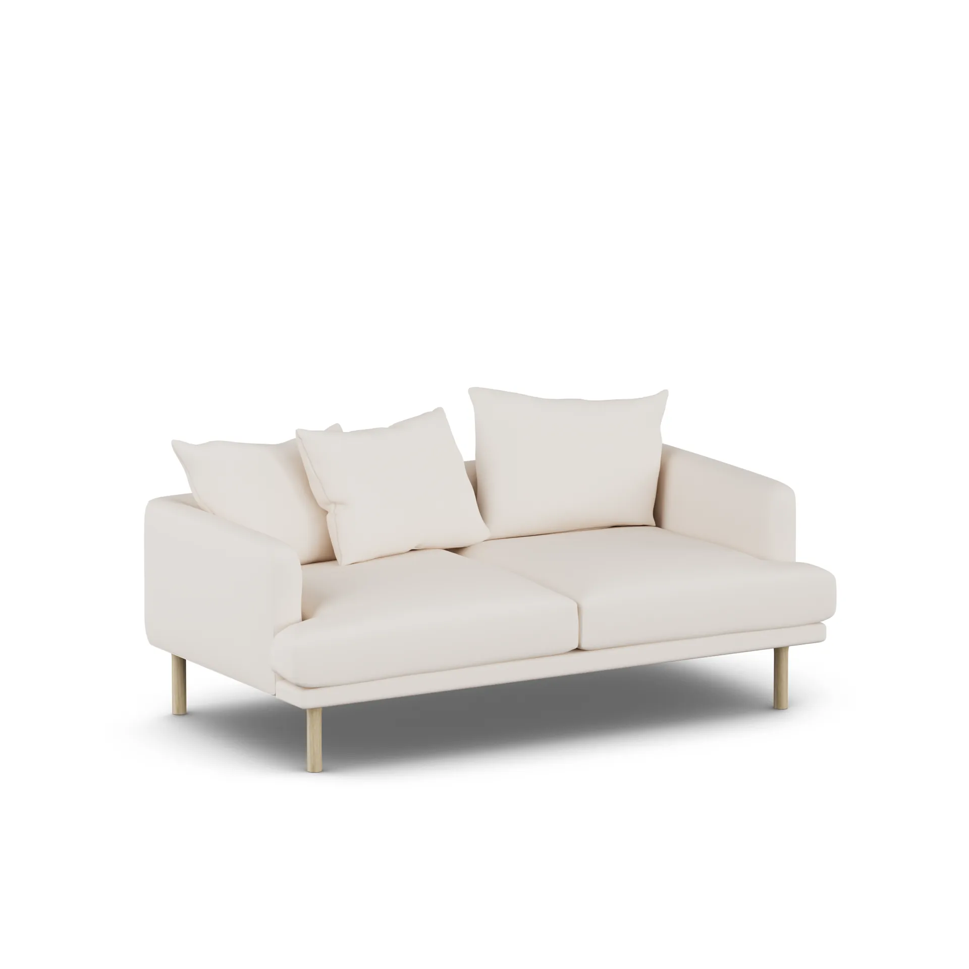 Sjövik sofa, Caleido Beige 9600-dąb olejowany na biało, 2,5-osobowa 1898