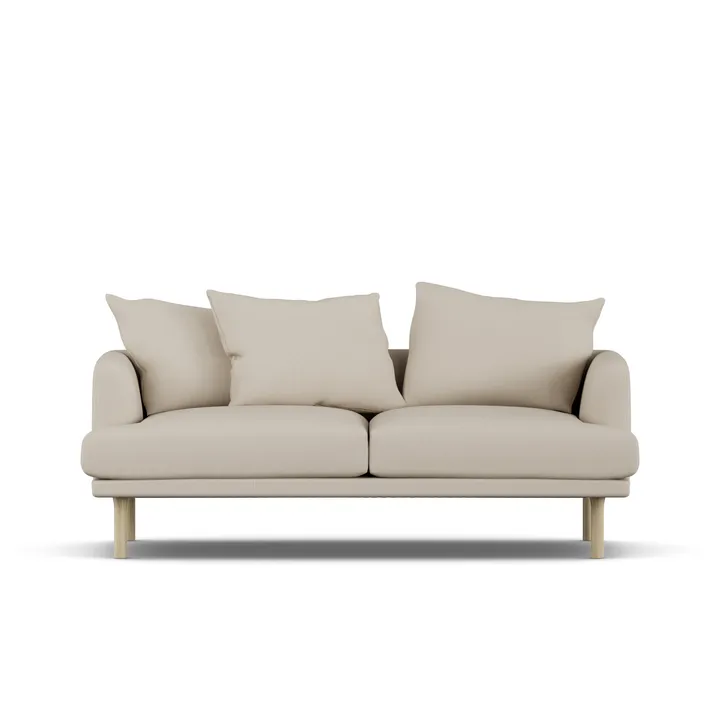 Sjövik sofa - Jump Beige 1956-dąb olejowany na biało, 2,5-osobowa - 1898
