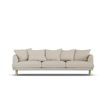 Sjövik sofa - Jump Beige 1956-dąb olejowany na biało, 3,5-osobowa - 1898