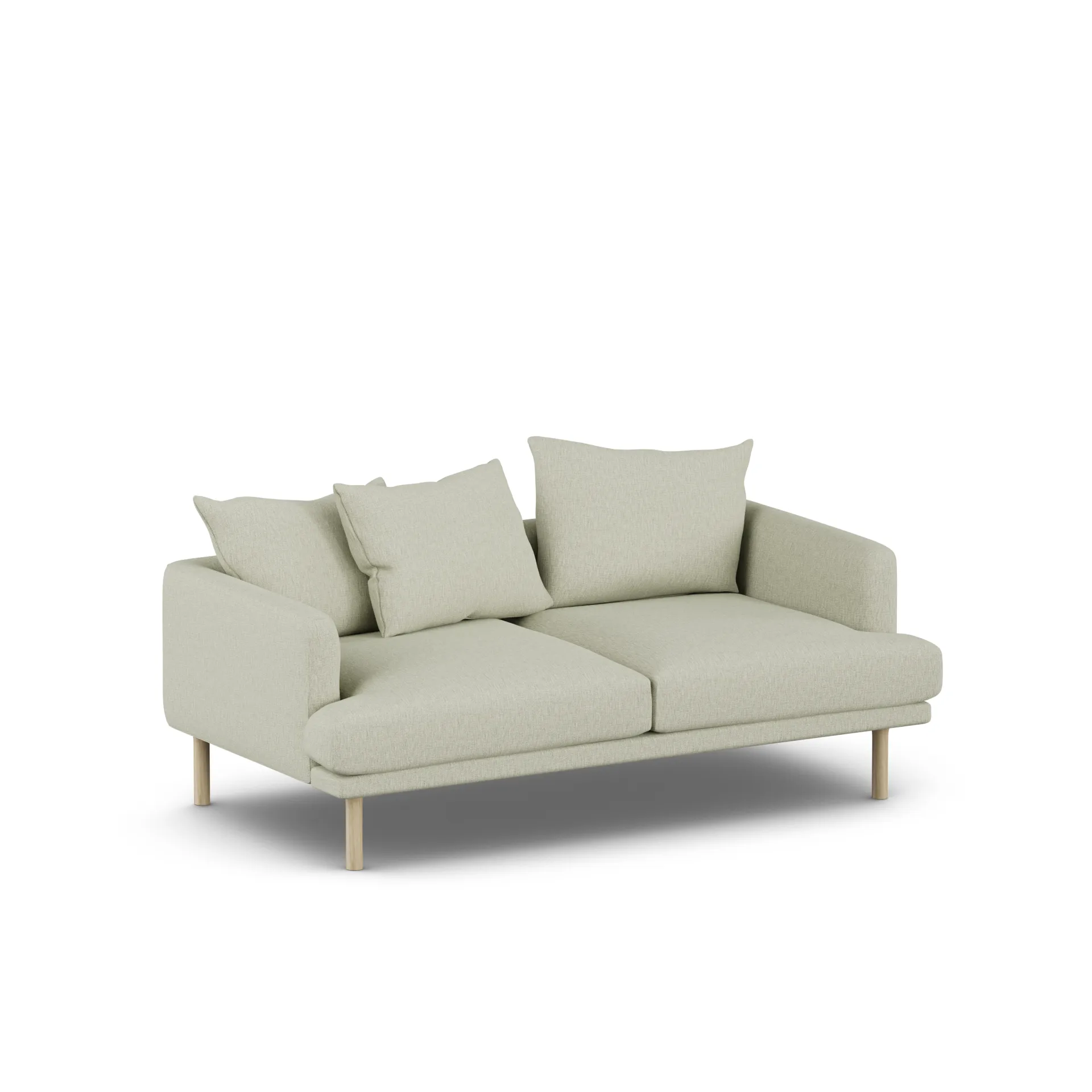 Sjövik sofa, Luiza Beige 3981-dąb olejowany na biało, 2,5-osobowa 1898