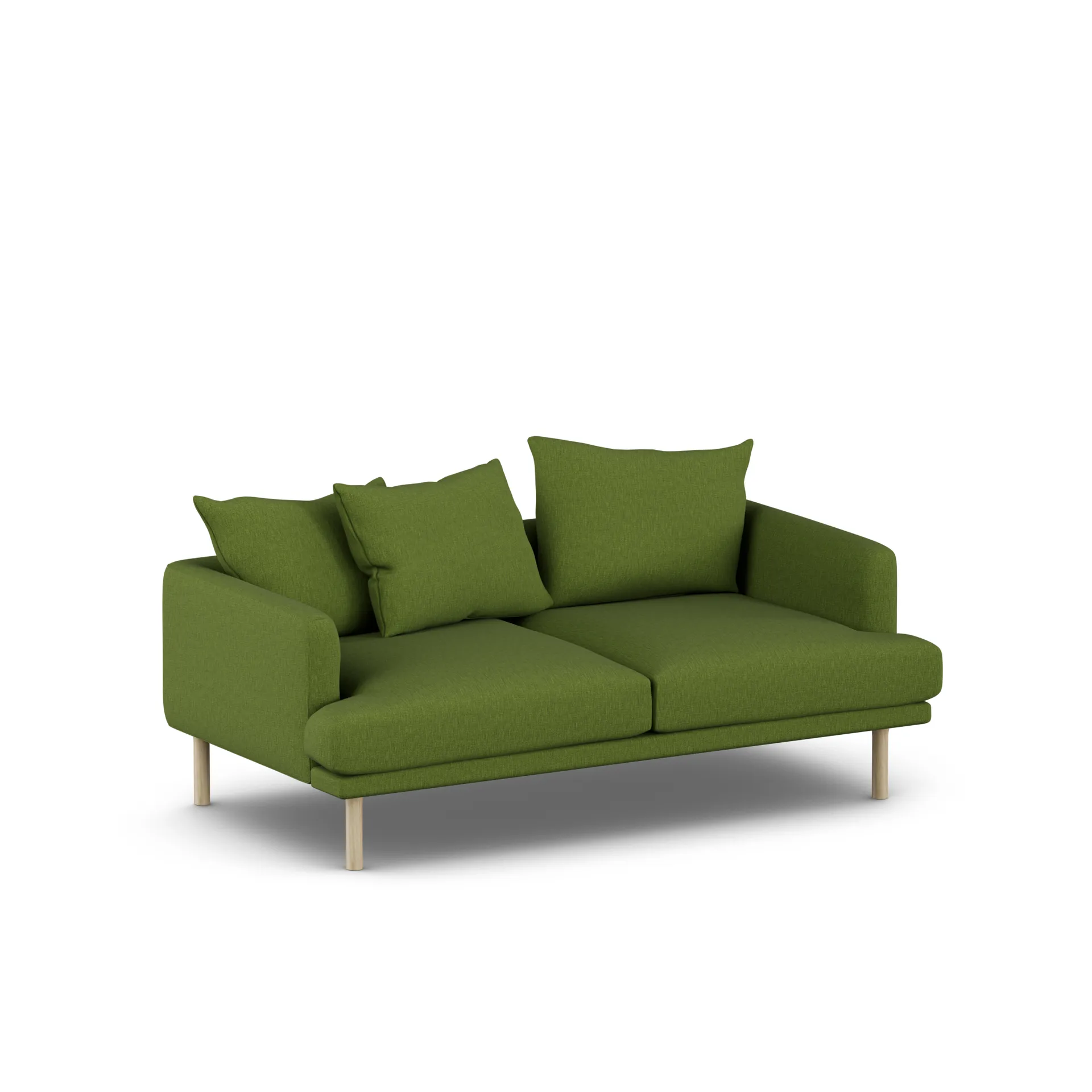 Sjövik sofa, Luiza Green 3975-dąb olejowany na biało, 2,5-osobowa 1898