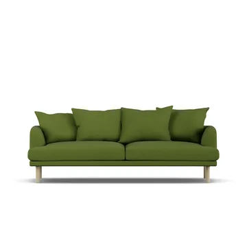 Sjövik sofa - Luiza Green 3975-dąb olejowany na biało, 3-osobowa - 1898
