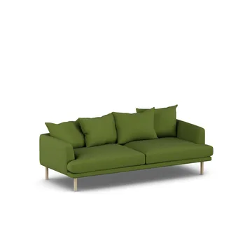 Sjövik sofa - Luiza Green 3975-dąb olejowany na biało, 3-osobowa - 1898