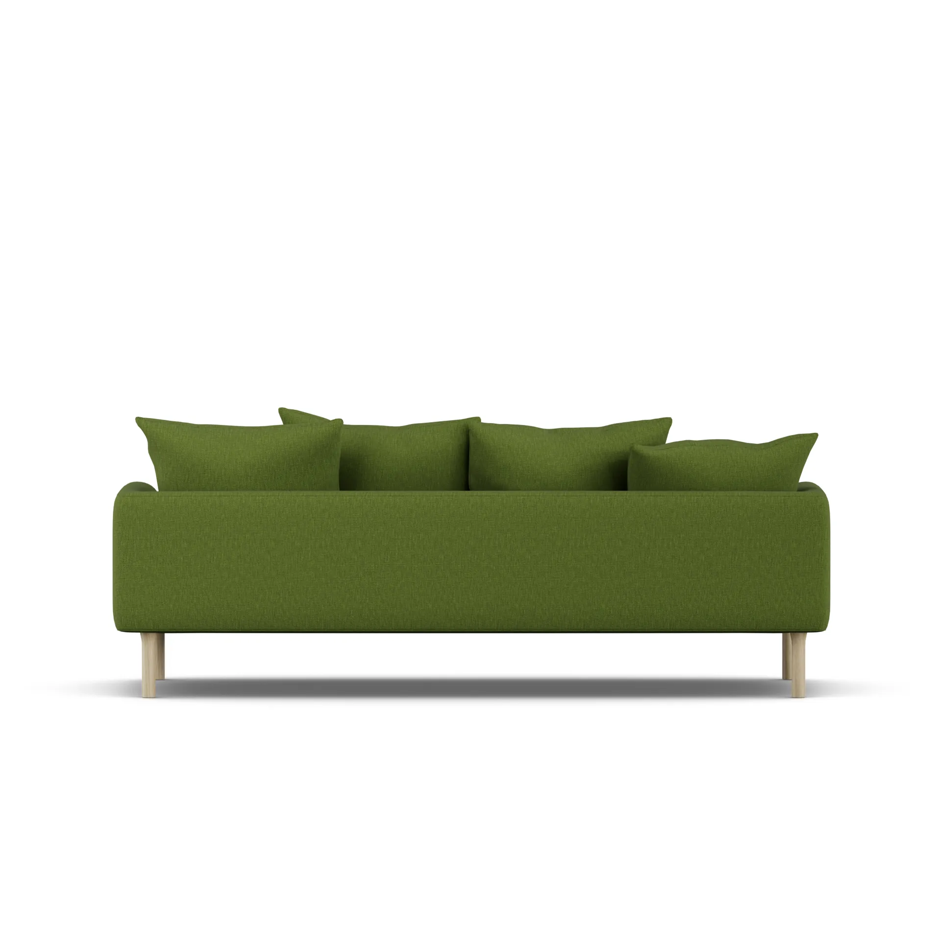 Sjövik sofa, Luiza Green 3975-dąb olejowany na biało, 3-osobowa 1898