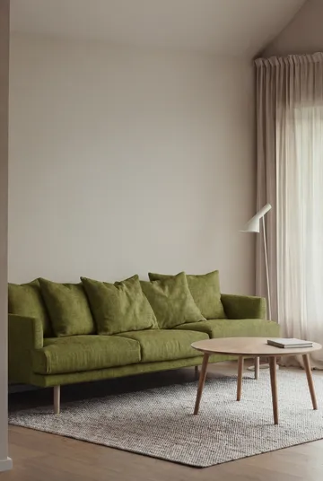 Sjövik sofa - Luiza Green 3975-dąb olejowany na biało, 3,5-osobowa - 1898