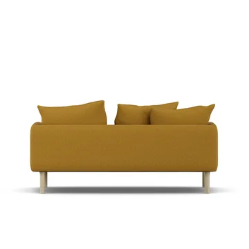 Sjövik sofa - Luiza Mustard 3972-dąb olejowany na biało, 2,5-osobowa - 1898