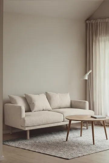 Sjövik sofa - Oslo Nature 1540-dąb olejowany na biało, 2,5-osobowa - 1898