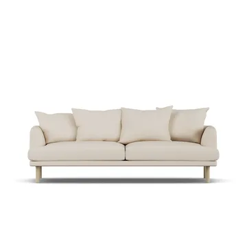 Sjövik sofa - Same Beige 6670-dąb olejowany na biało, 3-osobowa - 1898