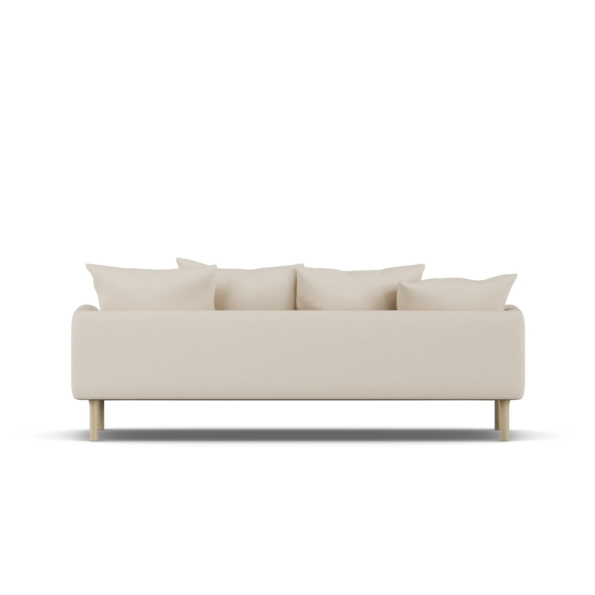 Sjövik sofa, Same Beige 6670-dąb olejowany na biało, 3-osobowa 1898
