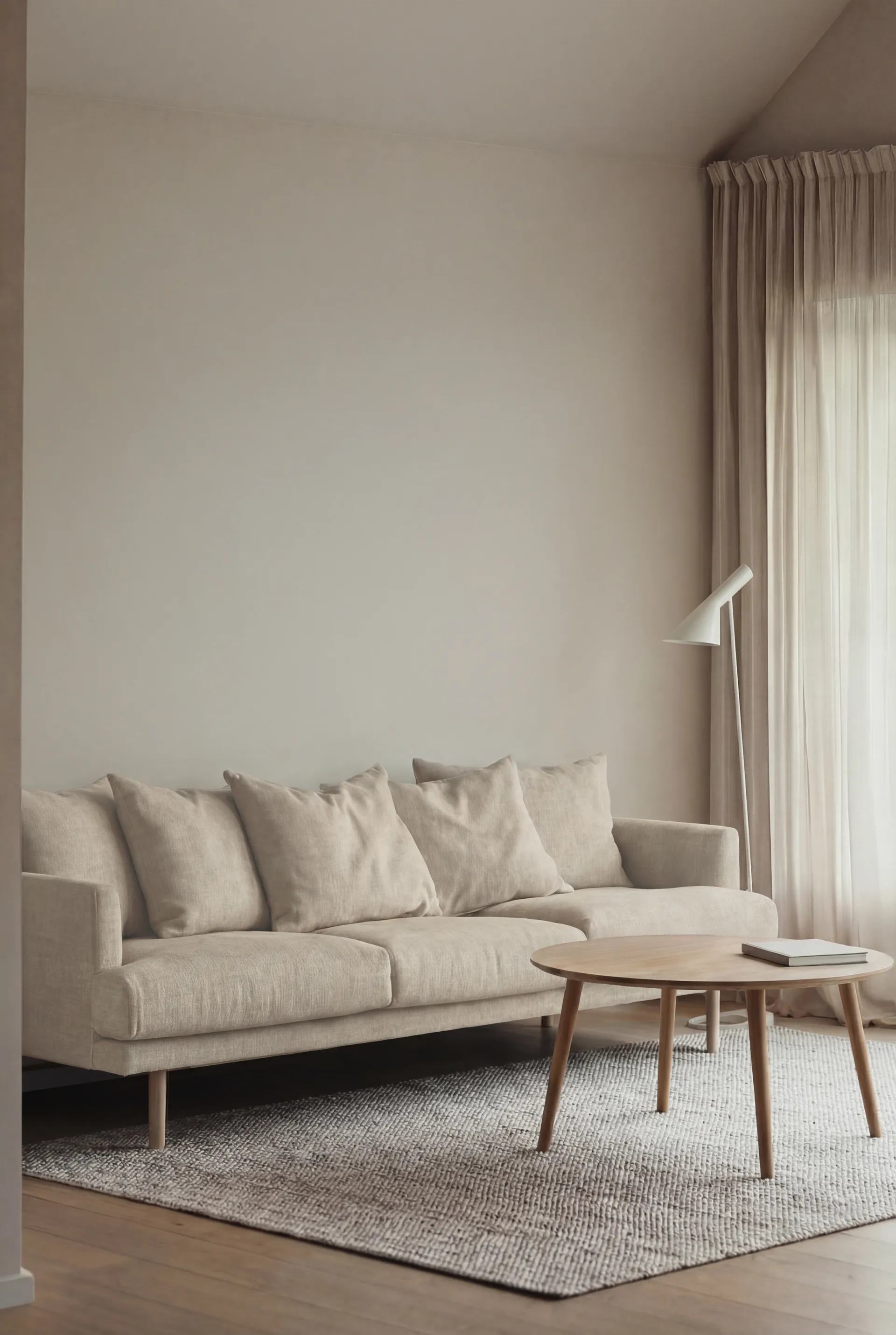 Sjövik sofa, Same Beige 6670-dąb olejowany na biało, 3,5-osobowa 1898