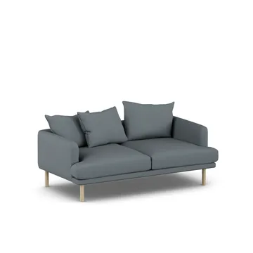 Sjövik sofa - Same Blue 6678-dąb olejowany na biało, 2,5-osobowa - 1898