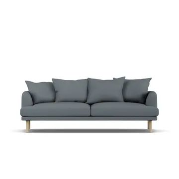 Sjövik sofa - Same Blue 6678-dąb olejowany na biało, 3-osobowa - 1898