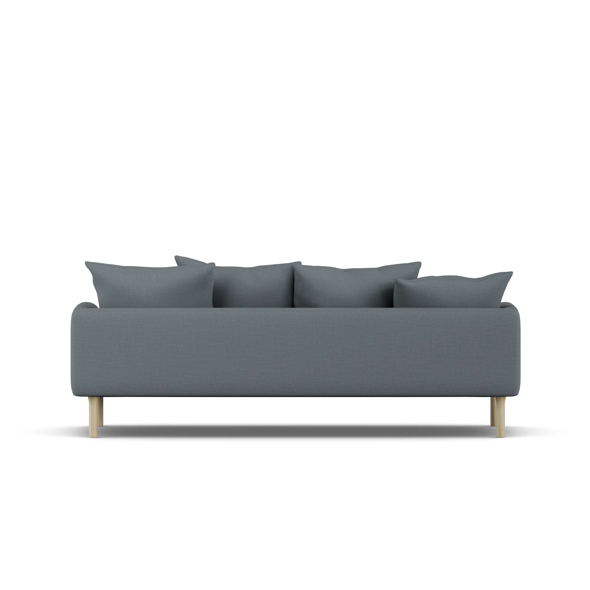 Sjövik sofa, Same Blue 6678-dąb olejowany na biało, 3-osobowa 1898