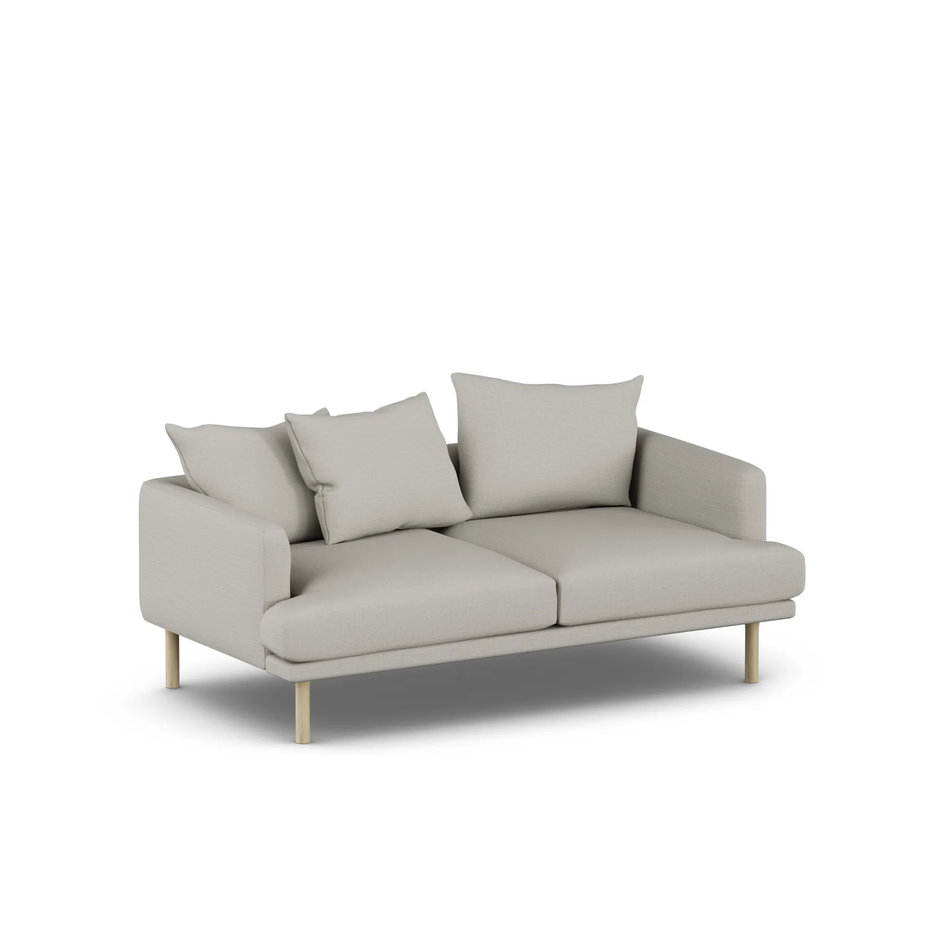 Sjövik sofa, Same Grey 6673-dąb olejowany na biało, 2,5-osobowa 1898