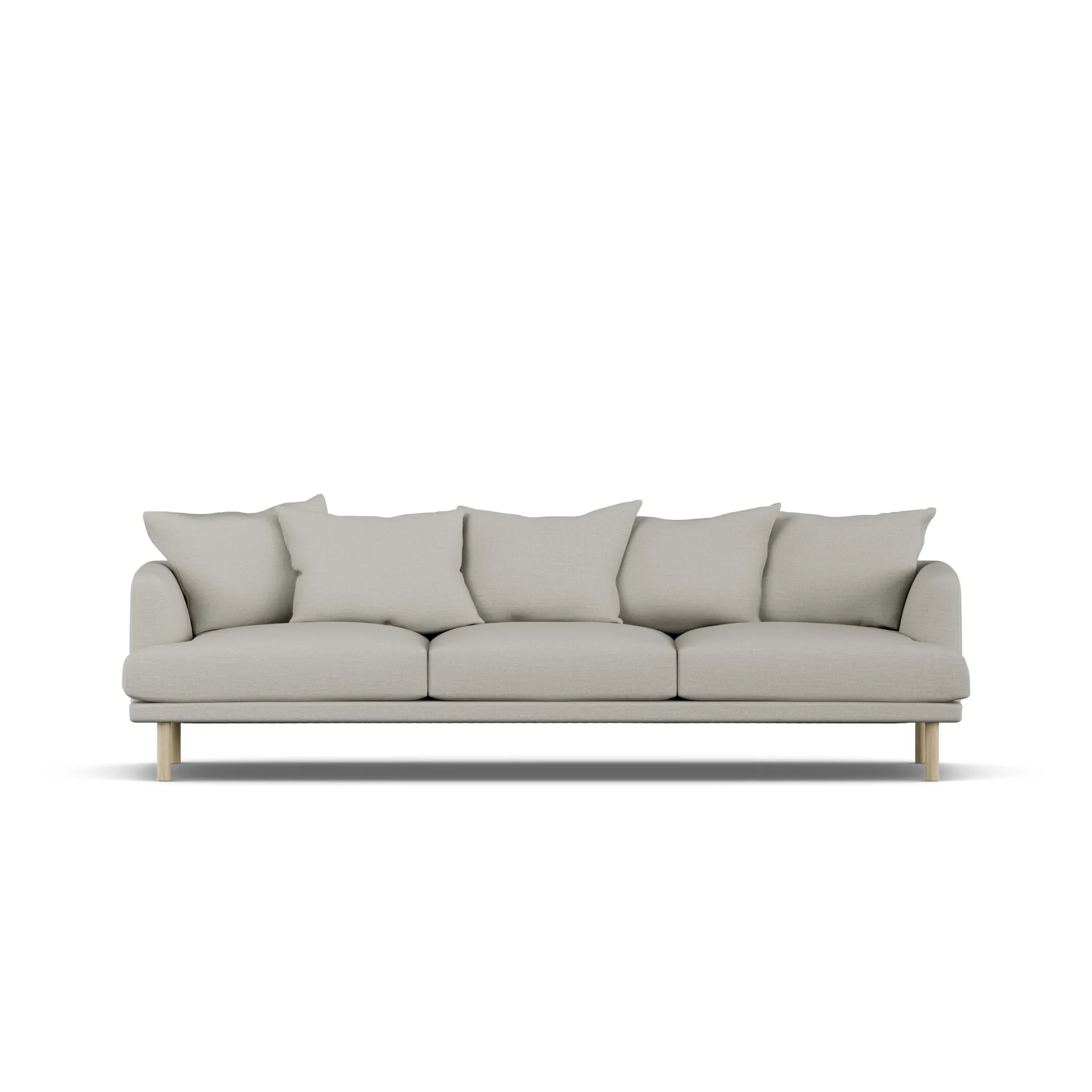 Sjövik sofa, Same Grey 6673-dąb olejowany na biało, 3,5-osobowa 1898