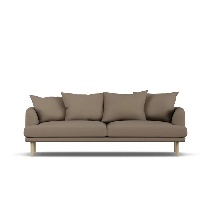 Sjövik sofa - Same Mole 6674-dąb olejowany na biało, 3-osobowa - 1898