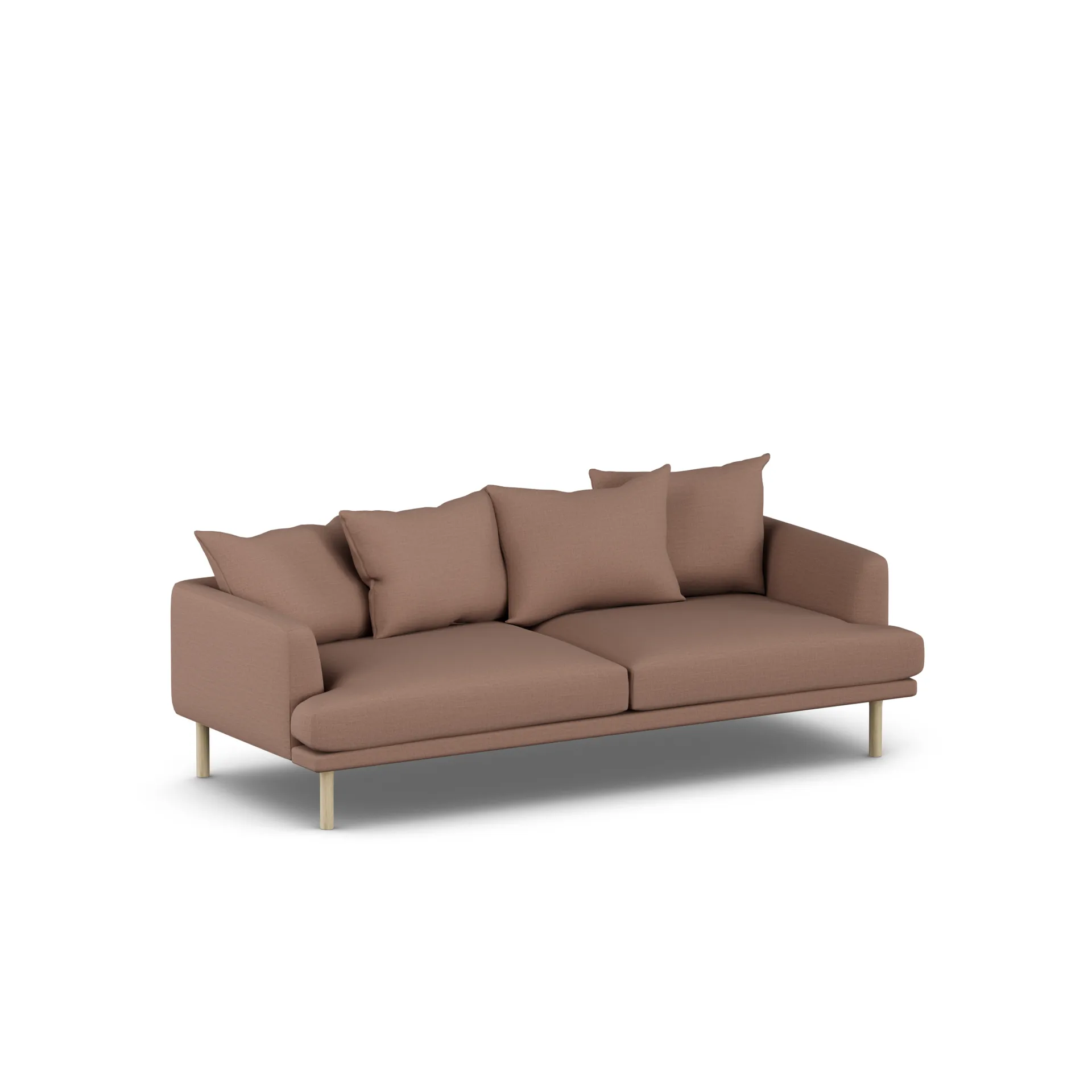 Sjövik sofa, Same Rust 6675-dąb olejowany na biało, 3-osobowa 1898