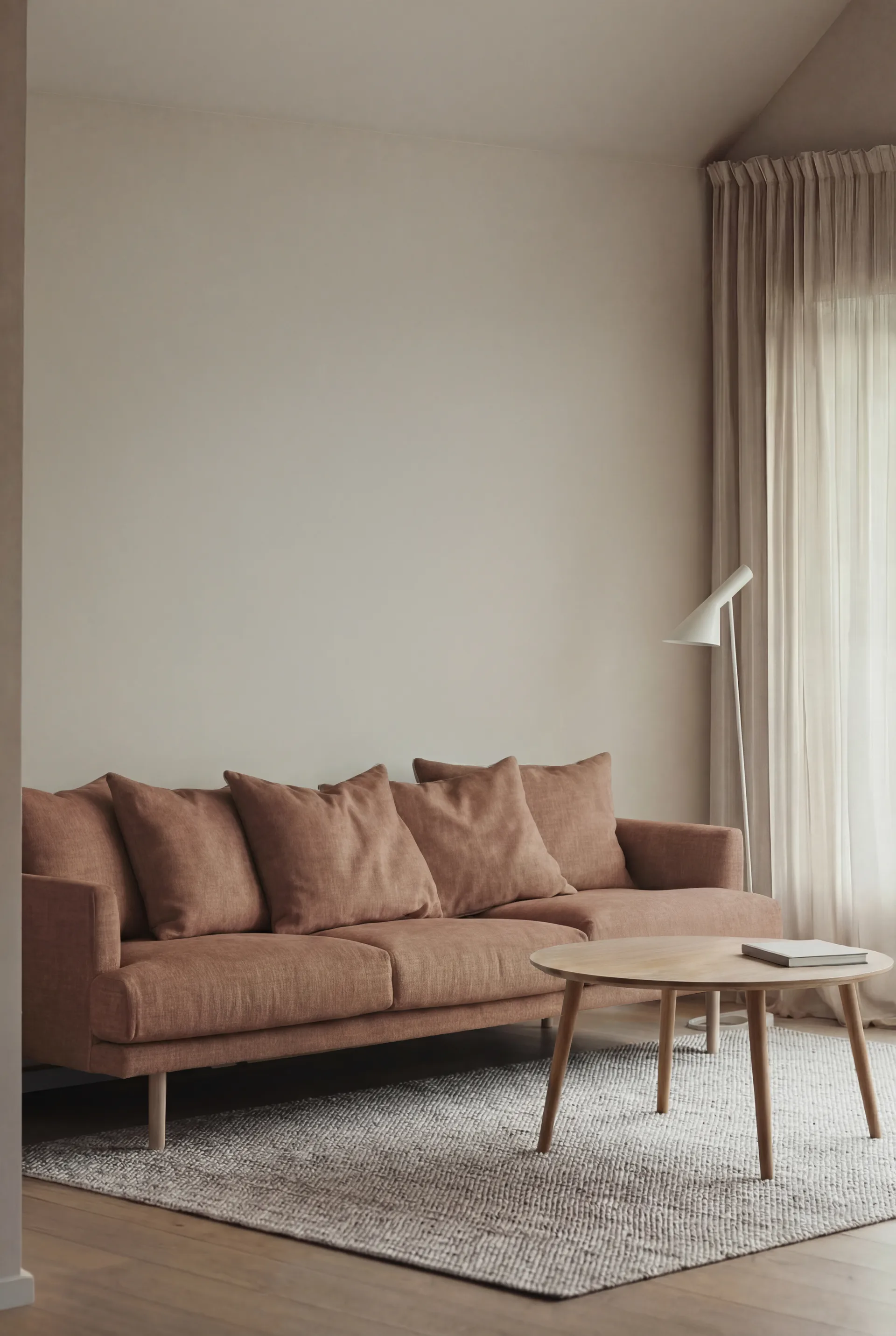 Sjövik sofa, Same Rust 6675-dąb olejowany na biało, 3,5-osobowa 1898