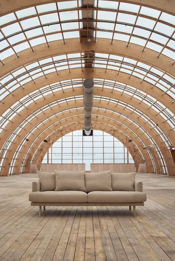 Sjövik sofa - Same Sand 6672-dąb olejowany na biało, 3-osobowa - 1898