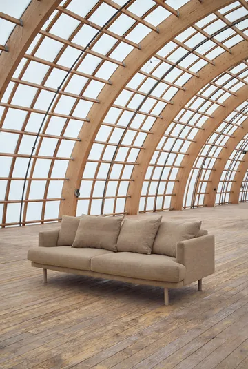 Sjövik sofa - Same Sand 6672-dąb olejowany na biało, 3-osobowa - 1898