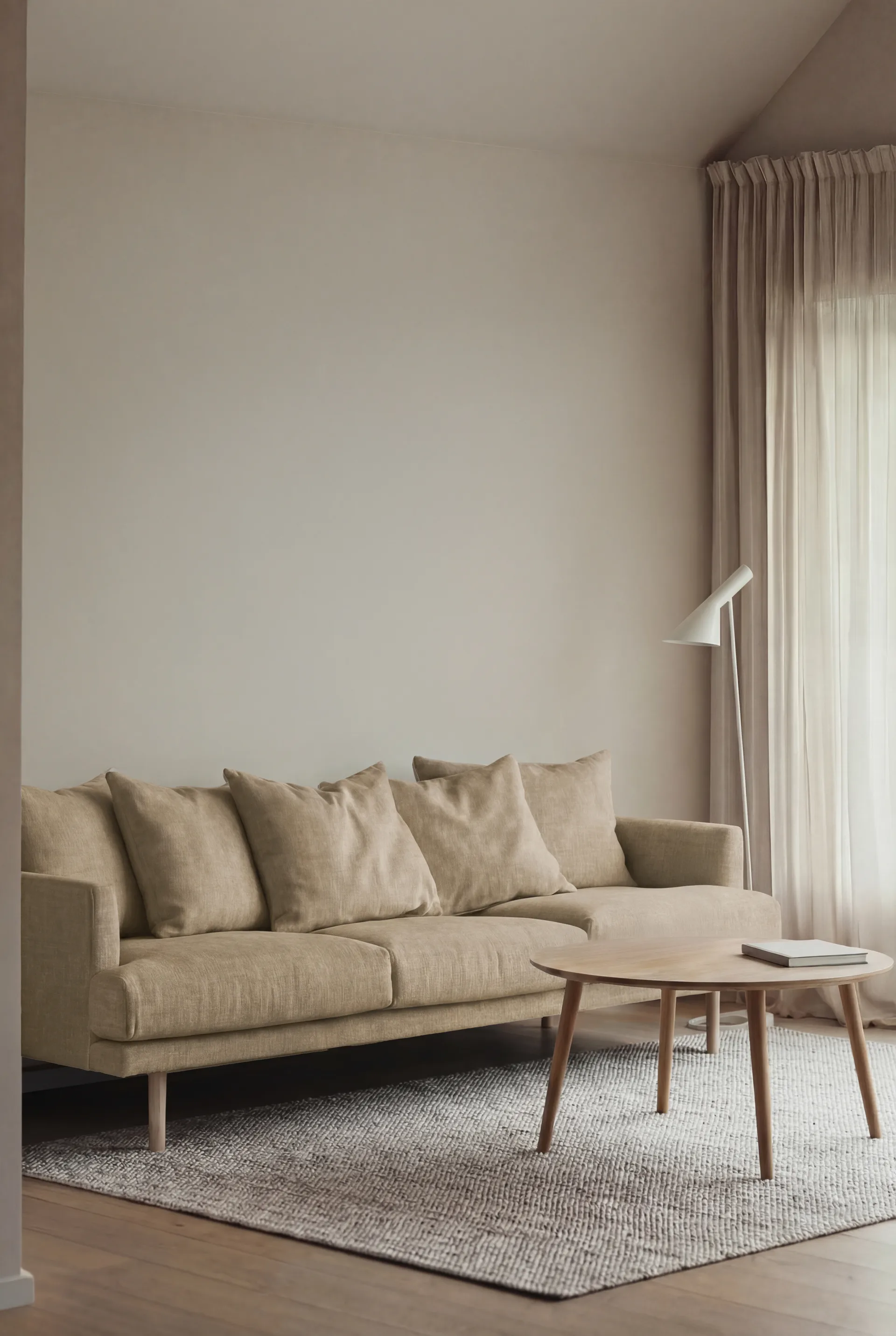 Sjövik sofa, Same Sand 6672-dąb olejowany na biało, 3,5-osobowa 1898