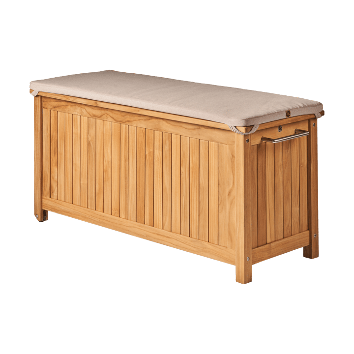 Skrzynia na poduszki Bjärknäs z kółkami S 130x50x60 cm, Teak 1898