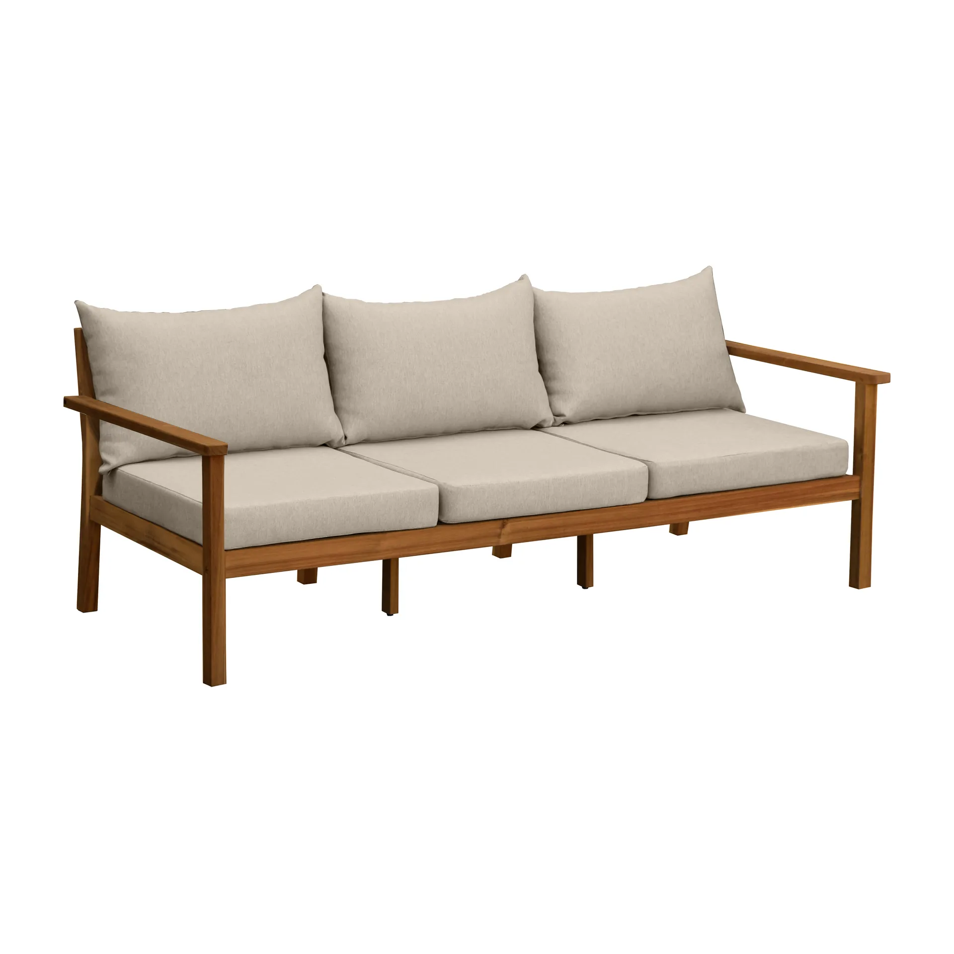 Sofa 3-osobowa Stockaryd Teak/Beige 1898