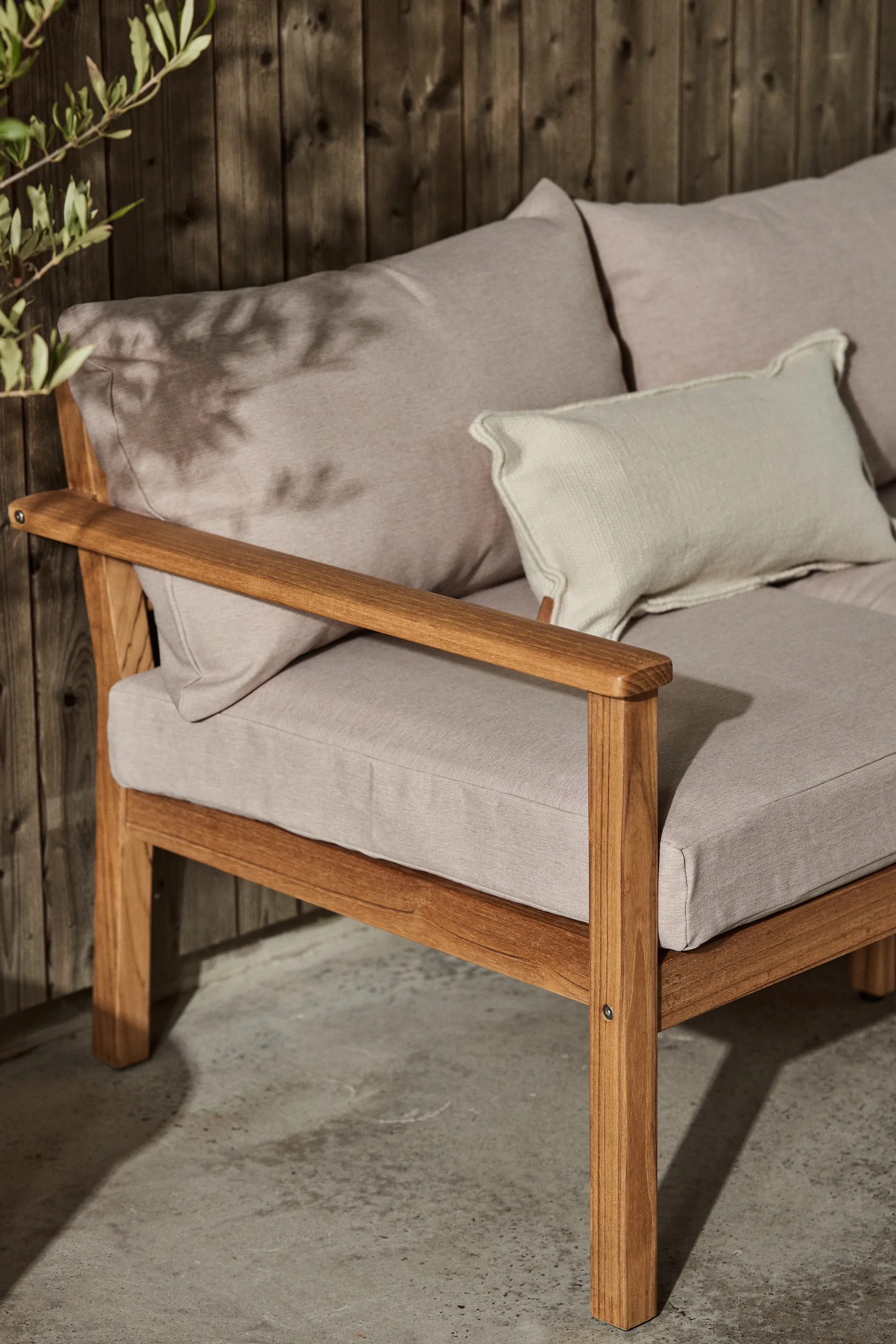Sofa 3-osobowa Stockaryd Teak/Beige 1898