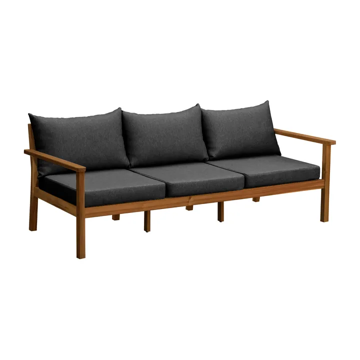 Sofa 3-osobowa Stockaryd Teak/Dark Grey - 1898