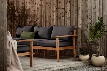 Sofa 3-osobowa Stockaryd Teak/Dark Grey - 1898