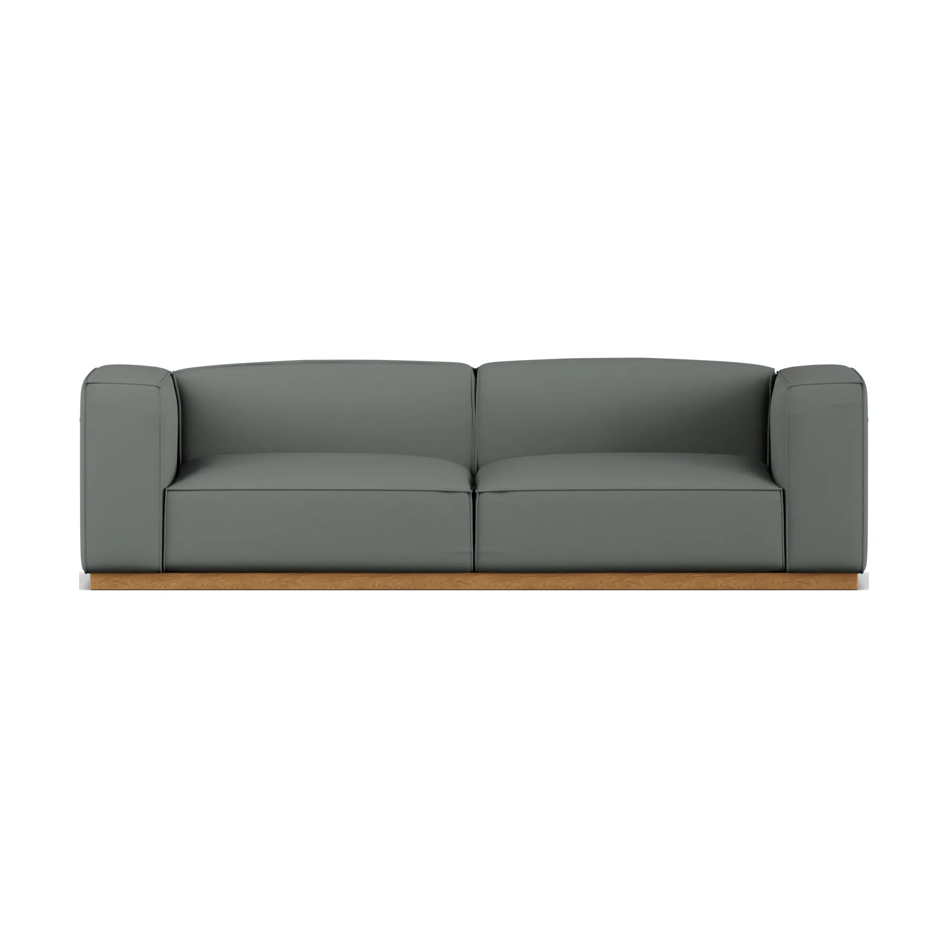 Sofa Bergsdal, Caleido grey 1240-Jesion bejcowany na kolor dębu, 3-osobowa 1898