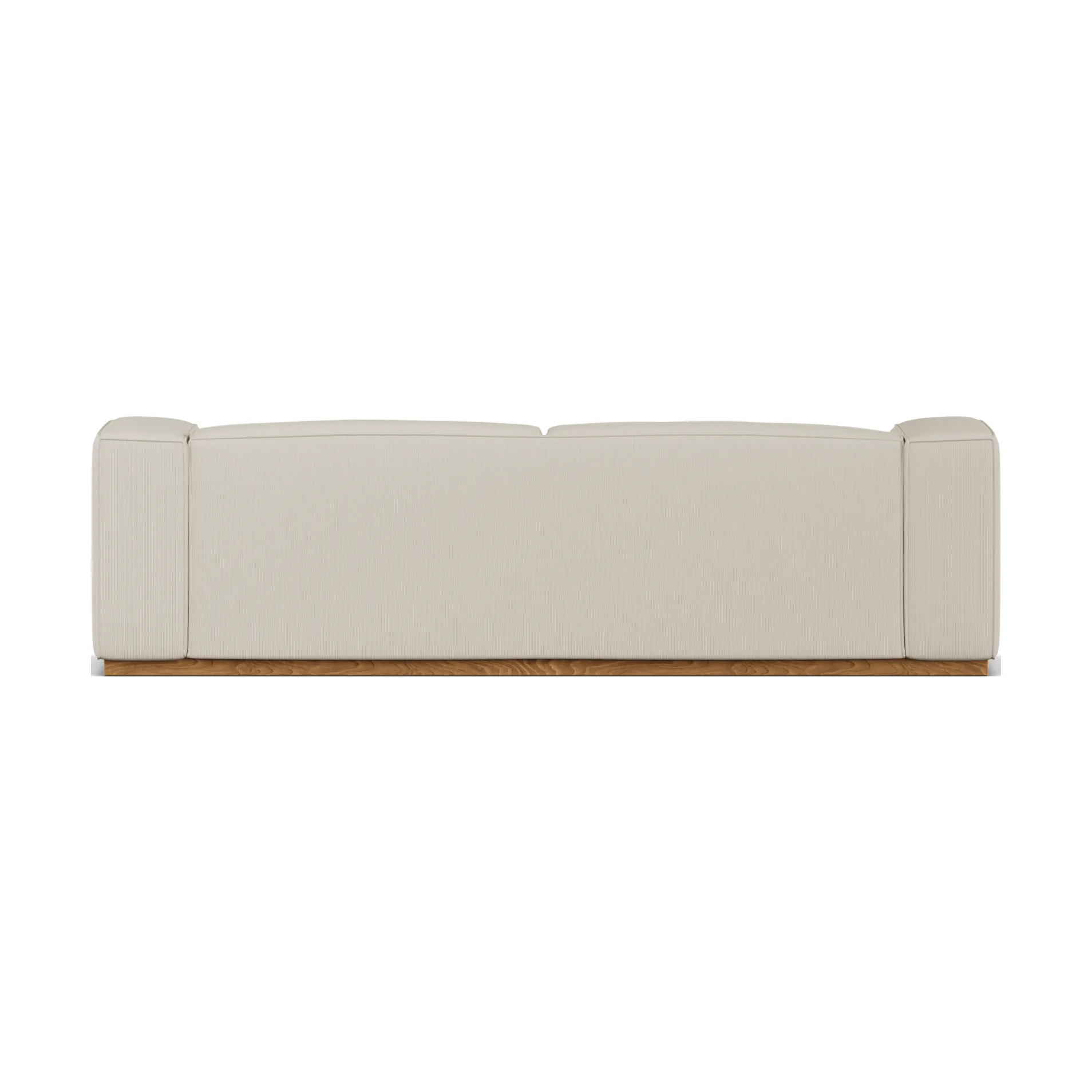 Sofa Bergsdal, Jump beige 1956-Jesion bejcowany na kolor dębu, 3-osobowa 1898