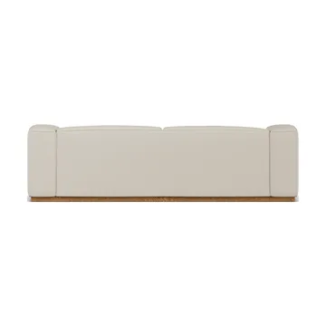 Sofa Bergsdal - Jump beige 1956-Jesion bejcowany na kolor dębu, 3-osobowa - 1898