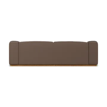 Sofa Bergsdal - Jump brown 1955-Jesion bejcowany na kolor dębu, 3-osobowa - 1898