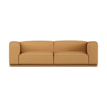 Sofa Bergsdal - Jump honey 1959-Jesion bejcowany na kolor dębu, 3-osobowa - 1898