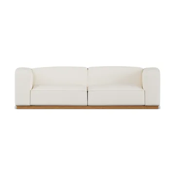 Sofa Bergsdal - Jump offwhite 1954-Jesion bejcowany na kolor dębu, 3-osobowa - 1898