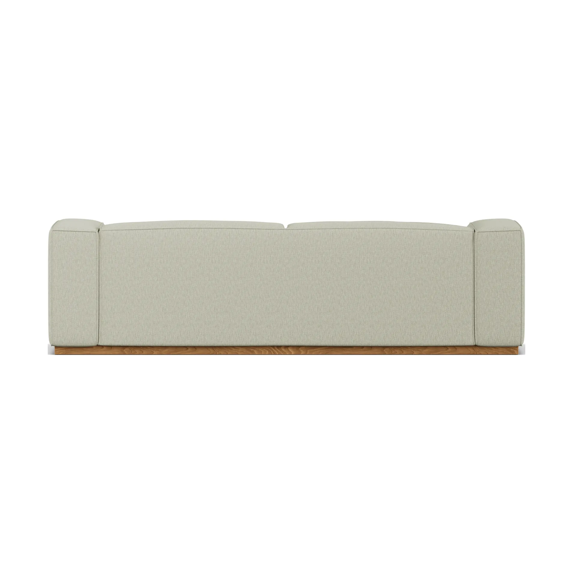 Sofa Bergsdal, Luisa beige 3981-Jesion bejcowany na kolor dębu, 3-osobowa 1898
