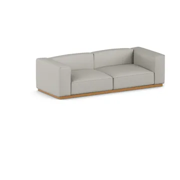 Sofa Bergsdal - Same Grey 6673-bejcowany na dąb, 3-osobowa - 1898