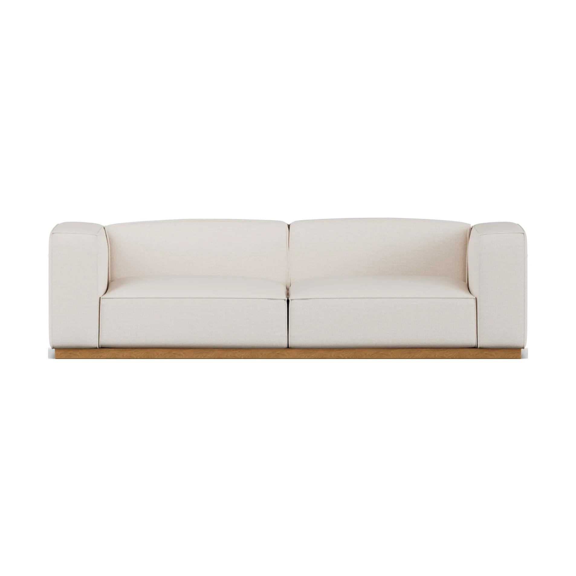 Sofa Bergsdal, Same Off White 6671-bejcowany na dąb, 3-sits 1898