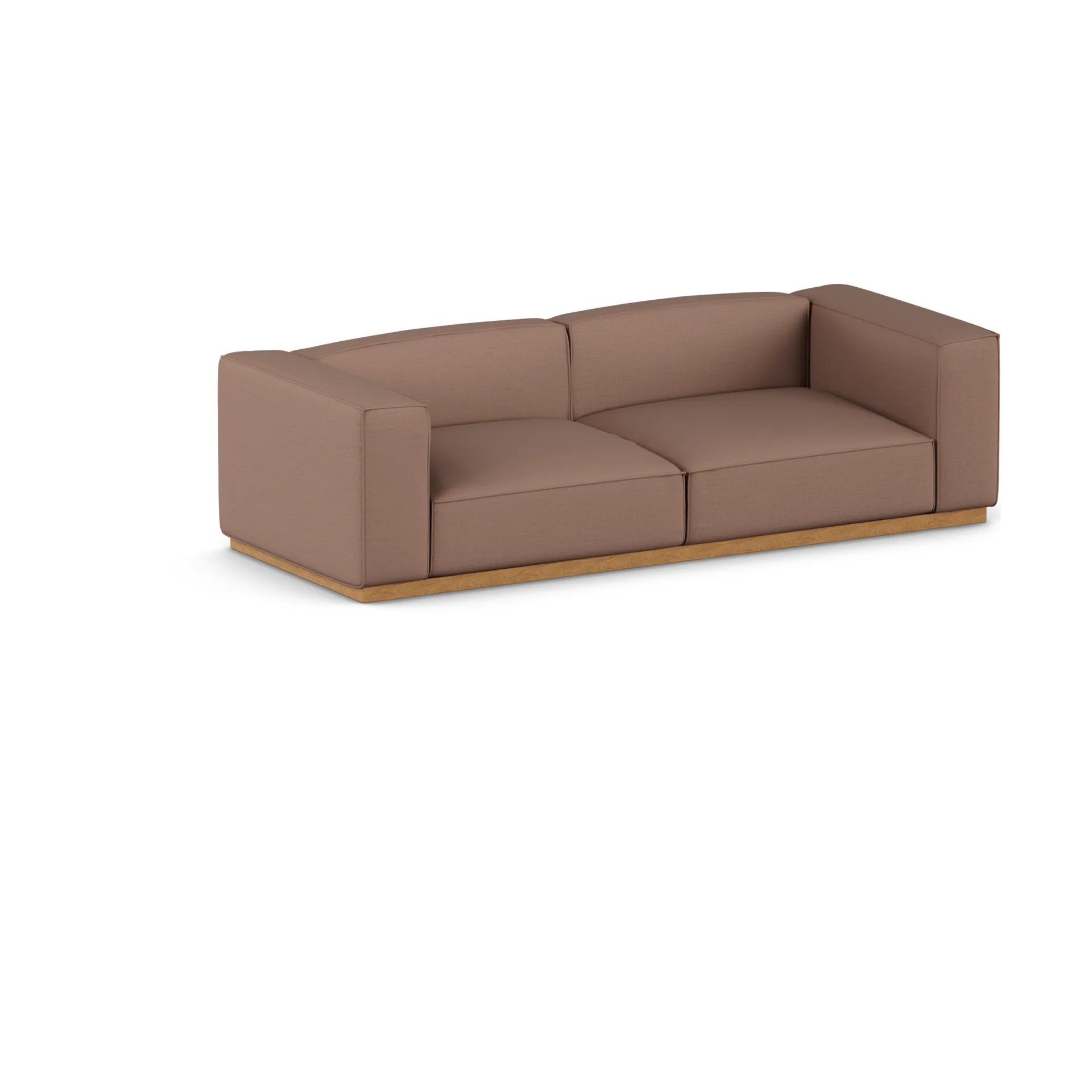 Sofa Bergsdal, Same Rust 6675-bejcowany na dąb, 3-sits 1898